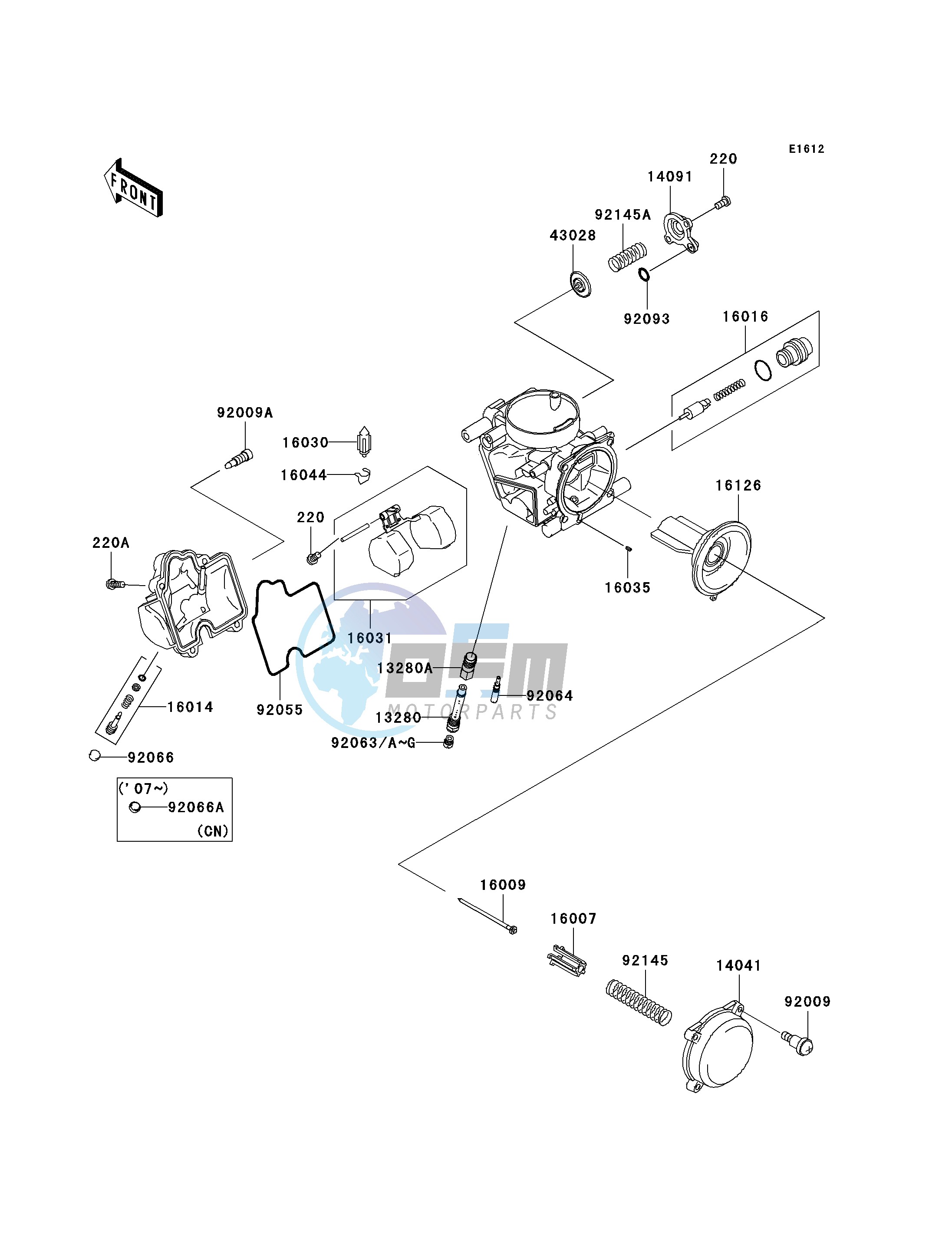 CARBURETOR PARTS