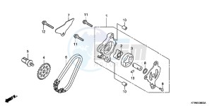 SH300C drawing OIL PUMP