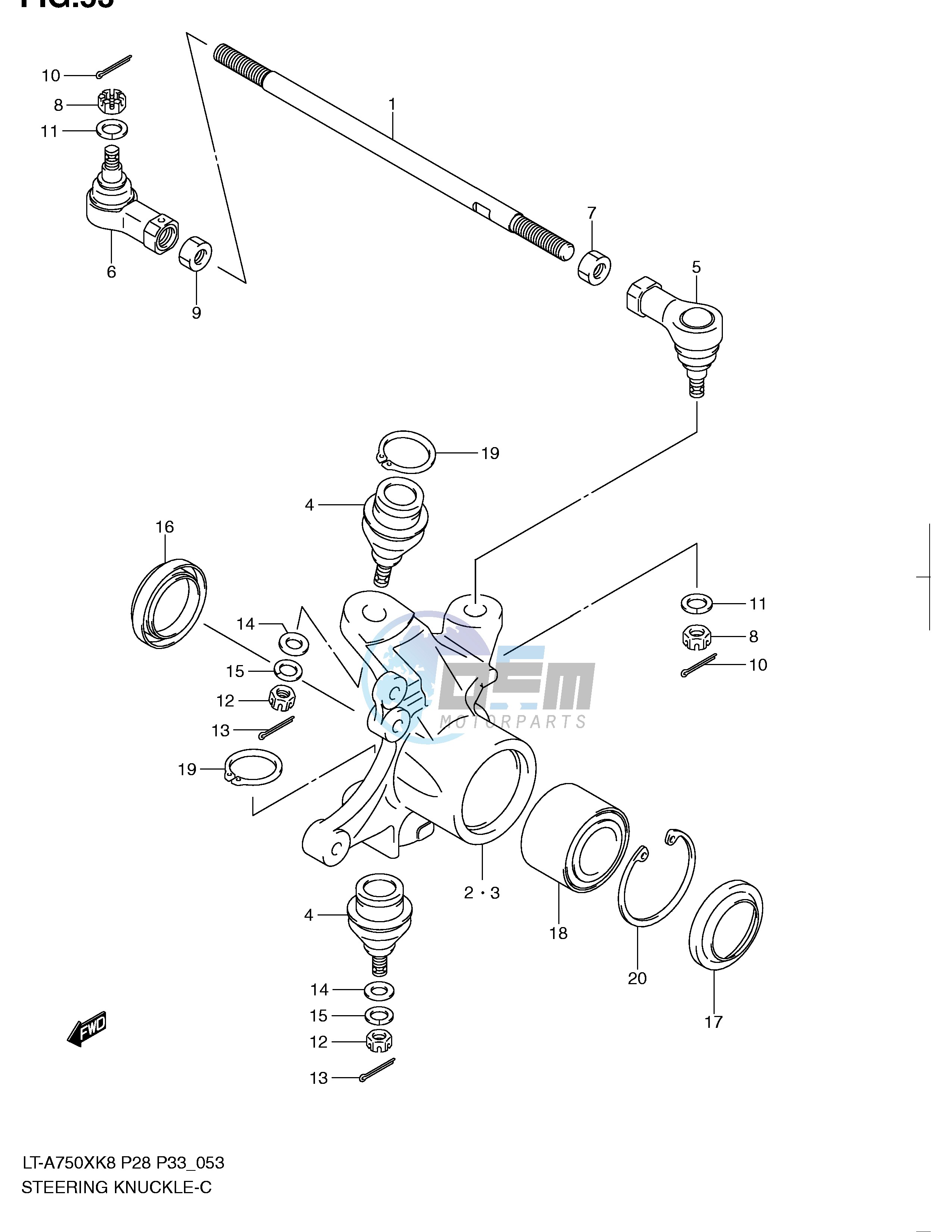 STEERING KNUCKLE