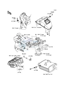 VERSYS_ABS KLE650DEF XX (EU ME A(FRICA) drawing Fuel Injection