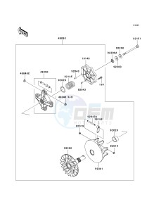 KSV 700 C [KFX700] (C6F) C6F drawing DRIVE CONVERTER