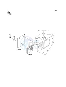 KFX700 KSV700A9F EU drawing Reflectors(EU)