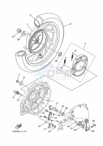 ED06 drawing REAR WHEEL