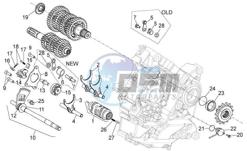 Gear box selector