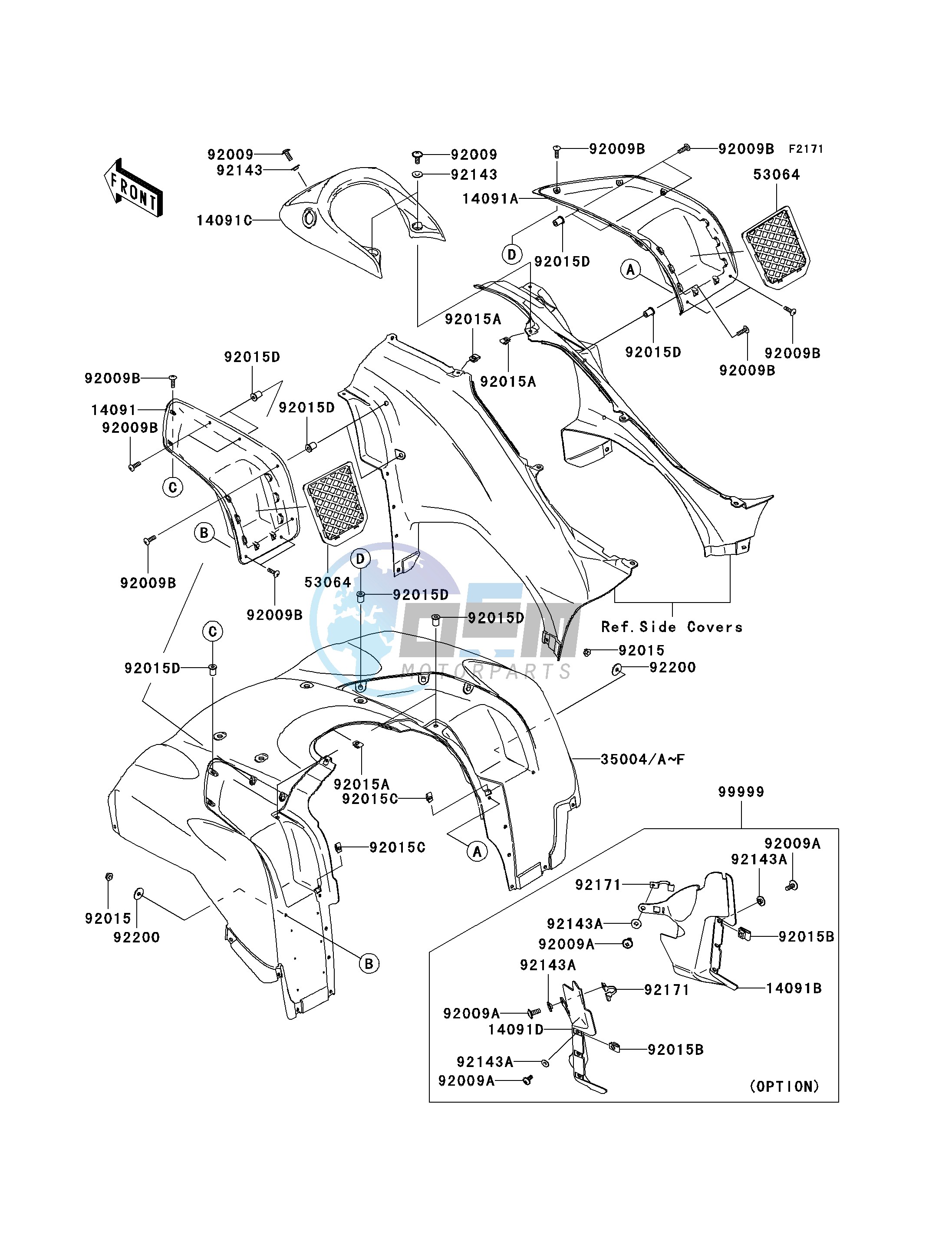 FRONT FENDER-- S- -