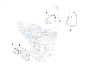 GTV 300 HPE SEI GIORNI IE E4 ABS (APAC) drawing Stater - Electric starter