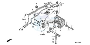 CB600FA9 UK - (E / ABS MKH) drawing ABS MODULATOR