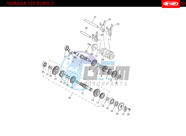 GEARBOX  EURO3