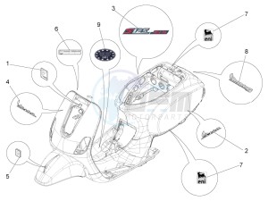 S 125 4T 3V E3 ie Taiwan drawing Plates - Emblems