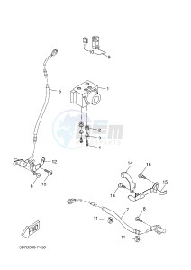 MT125A MT-125 ABS (5D7M) drawing ELECTRICAL 3