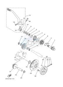 AG200FE (53CD 53CE) drawing STARTING MOTOR