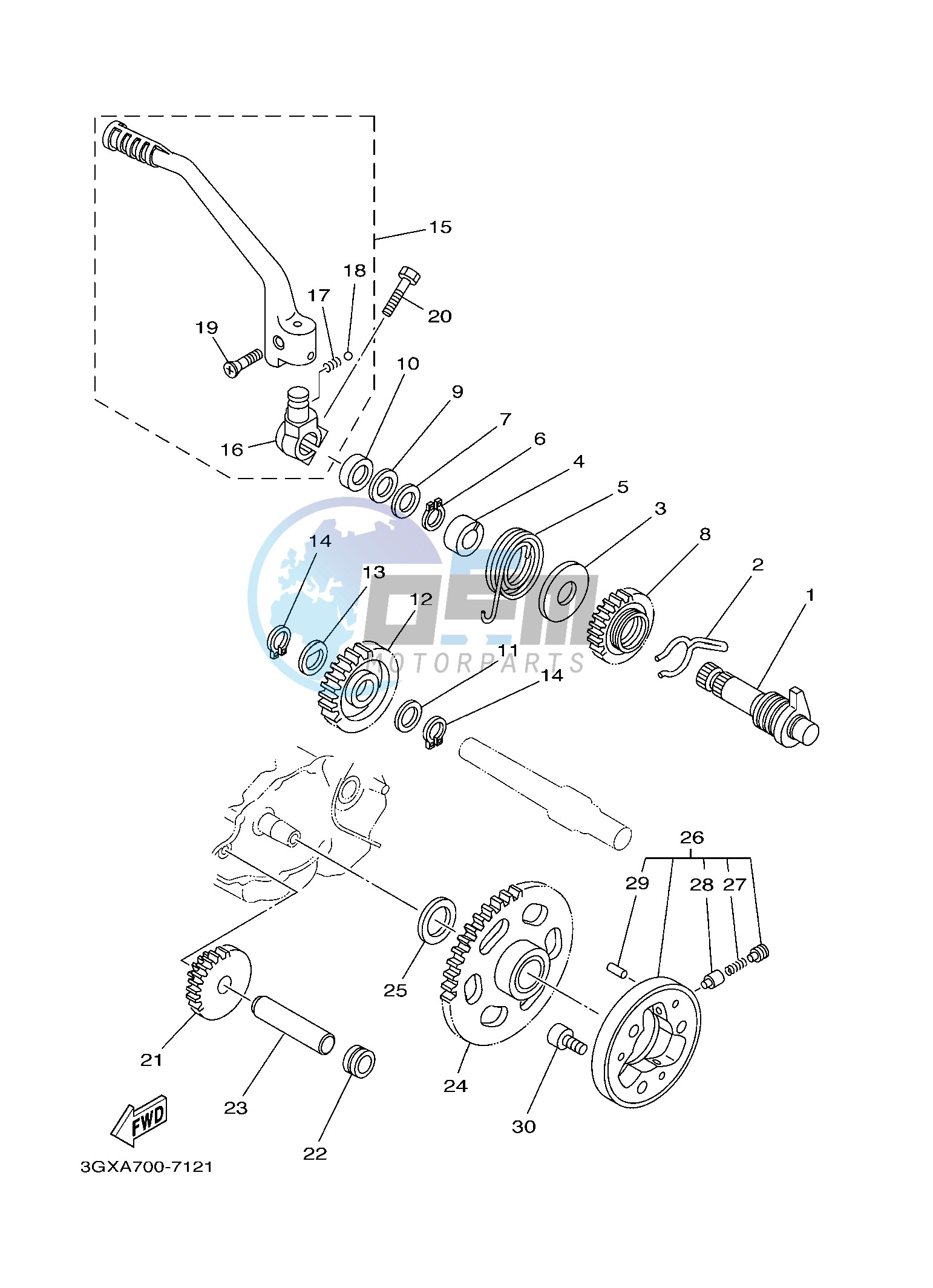 STARTING MOTOR