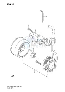 RM-Z250 (E3-E28) drawing MAGNETO