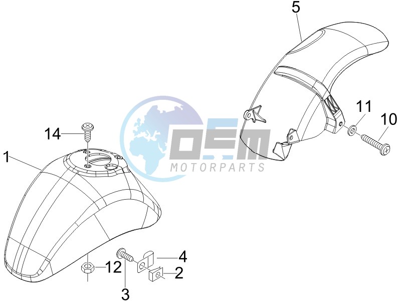 Wheel housing - Mudguard