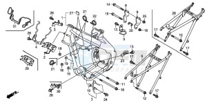 CRF250R drawing FRAME BODY