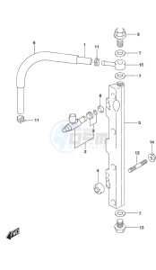 DF 140A drawing Fuel Injector