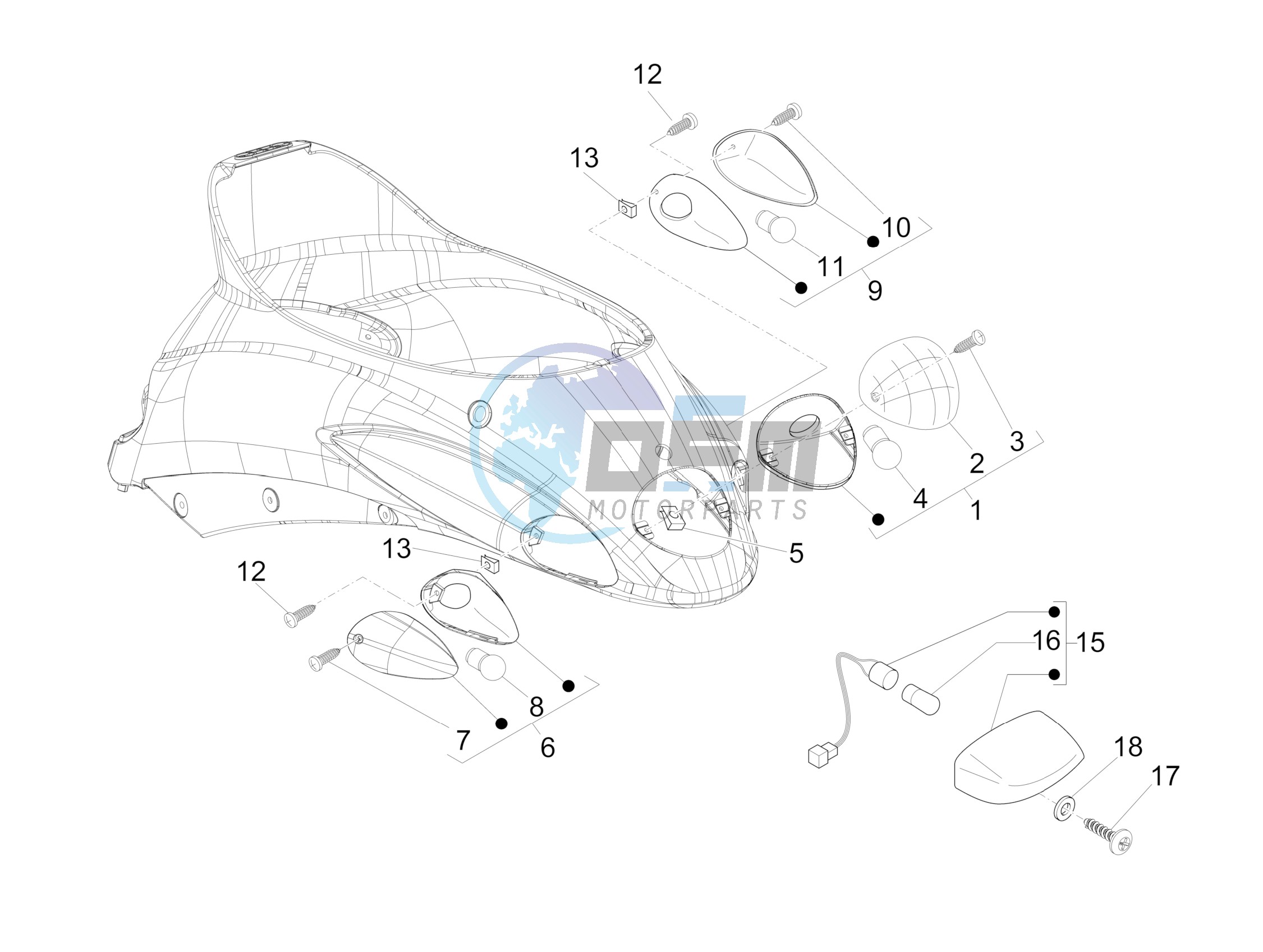 Tail light - Turn signal lamps