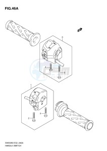 SV650 (E2) drawing HANDLE SWITCH (SV650SL0 SAL0 SUL0 ASUL0)