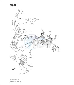 AN400Z drawing FRONT LEG SHIELD (AN400ZAL1 E19)