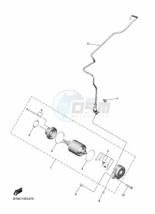 YZ250F (B7BB) drawing STARTING MOTOR