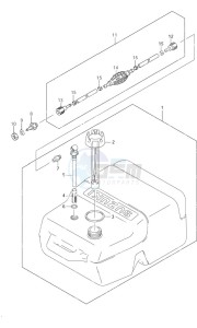 DF 9.9 drawing Fuel Tank