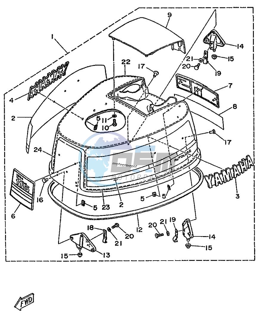 FAIRING-UPPER