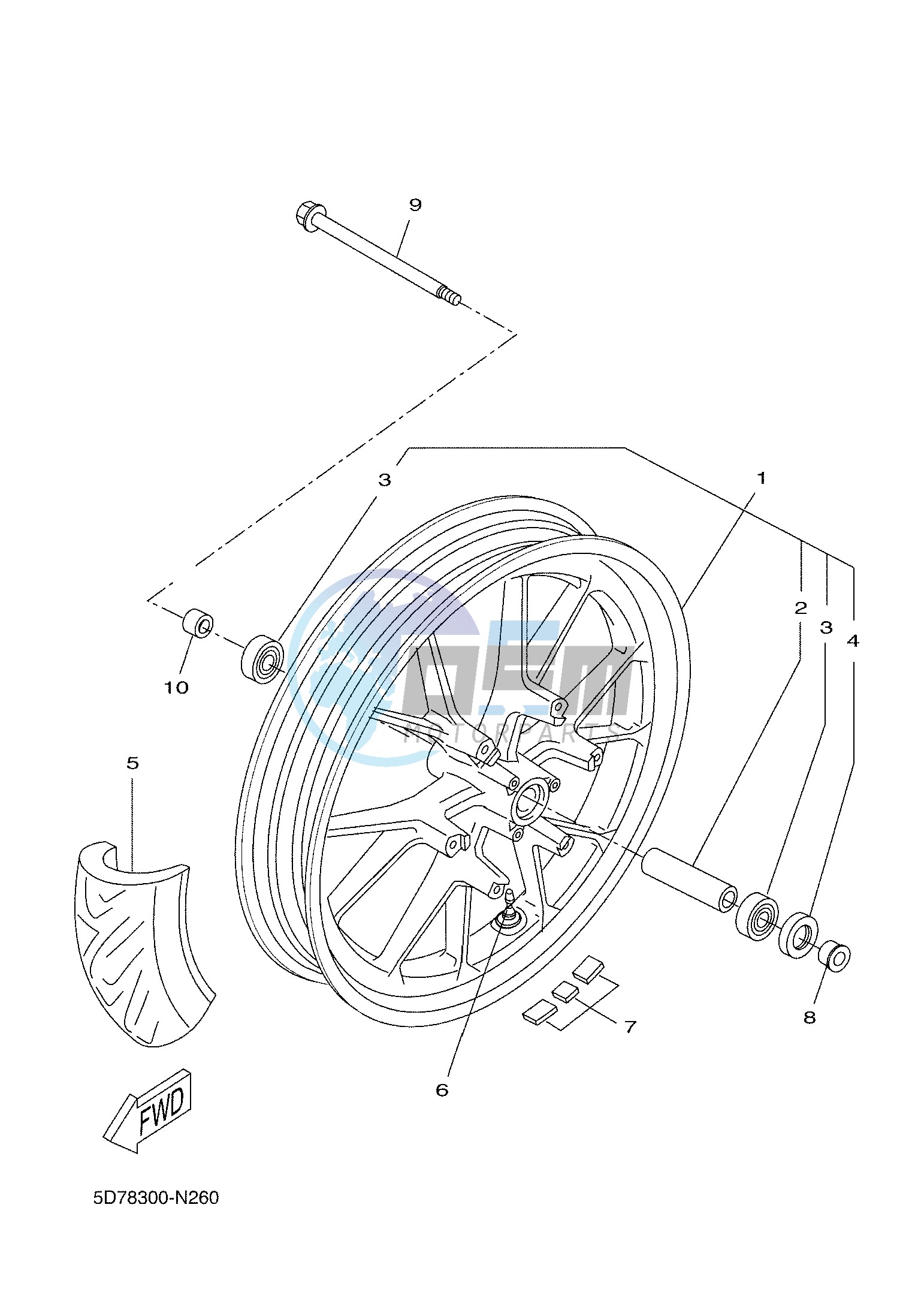 FRONT WHEEL