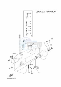 LF150XB-2019 drawing PROPELLER-HOUSING-AND-TRANSMISSION-4