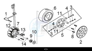 JOYMAX Z + CBS (LW12W4-EU) (M2) drawing FLYWHEEL - STATOR