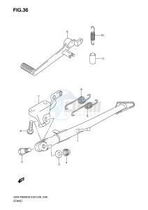 GSX-R600 (E3-E28) drawing STAND