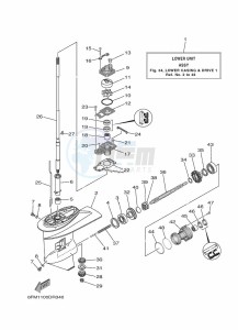 F20GES drawing PROPELLER-HOUSING-AND-TRANSMISSION-1