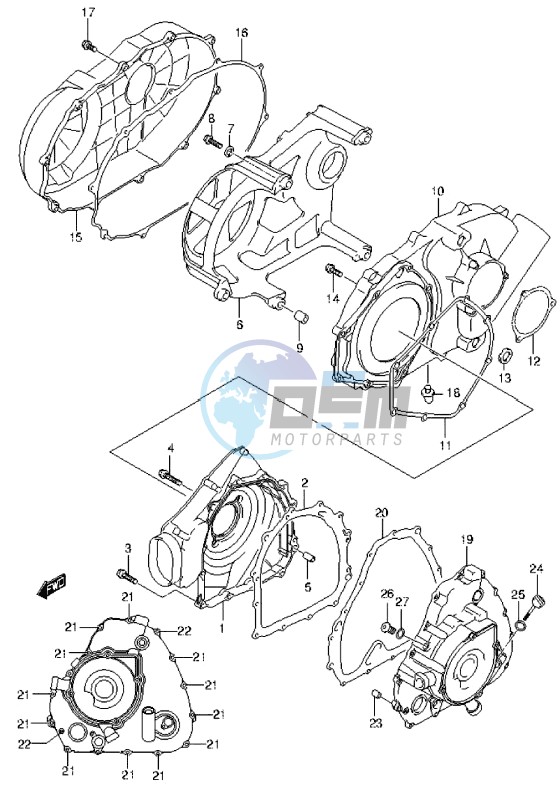 CRANKCASE COVER