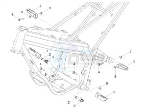 RCR 50 E4 (EMEA) drawing Foot rests