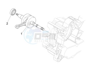 FLY 50 4T 4V USA (NAFTA) drawing Crankshaft