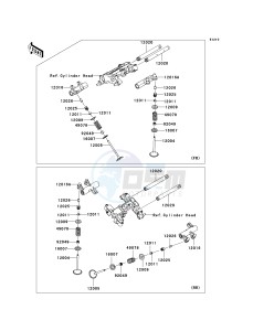 VN 1700 E [VULCAN 1700 CLASSIC] (9G-9FA) E9F drawing VALVE-- S- -