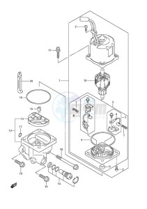 DF 250 drawing PTT Motor (DF 250S)