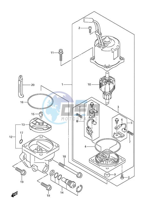 PTT Motor (DF 250S)