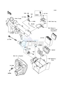 VN1700_VOYAGER_CUSTOM_ABS VN1700KBF GB XX (EU ME A(FRICA) drawing Fuel Injection