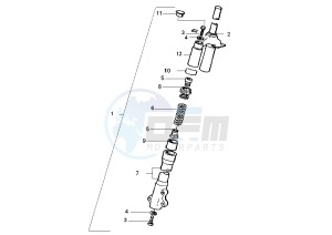 Liberty 2T RST 50 drawing Front Fork