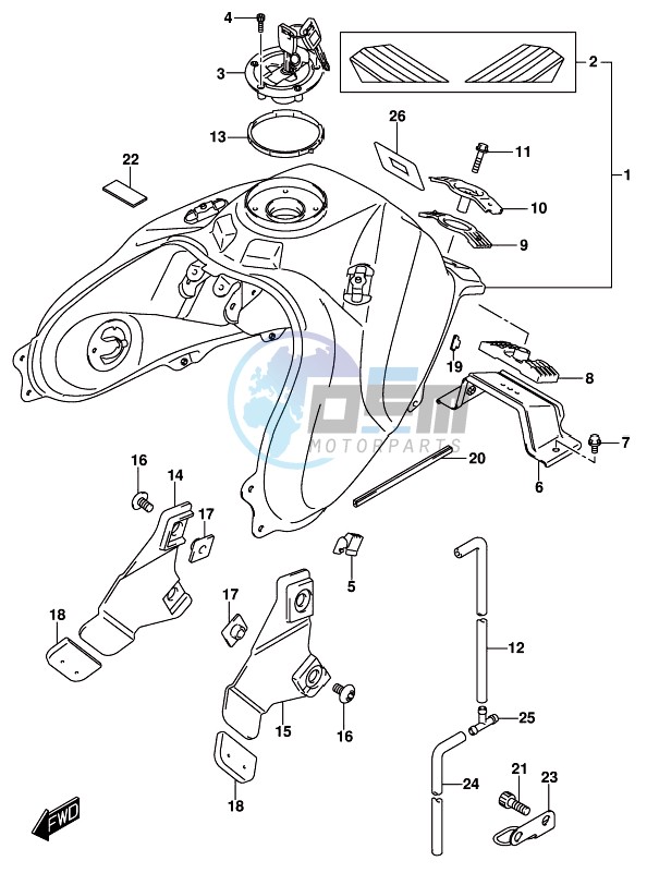 FUEL TANK (DL1000XAL8 E21)