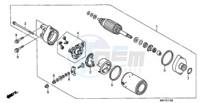 XL1000V9 E / MKH drawing STARTING MOTOR