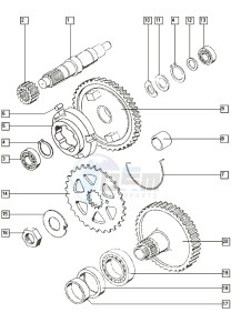 S25_P 50 drawing Countershaft-mainshaft