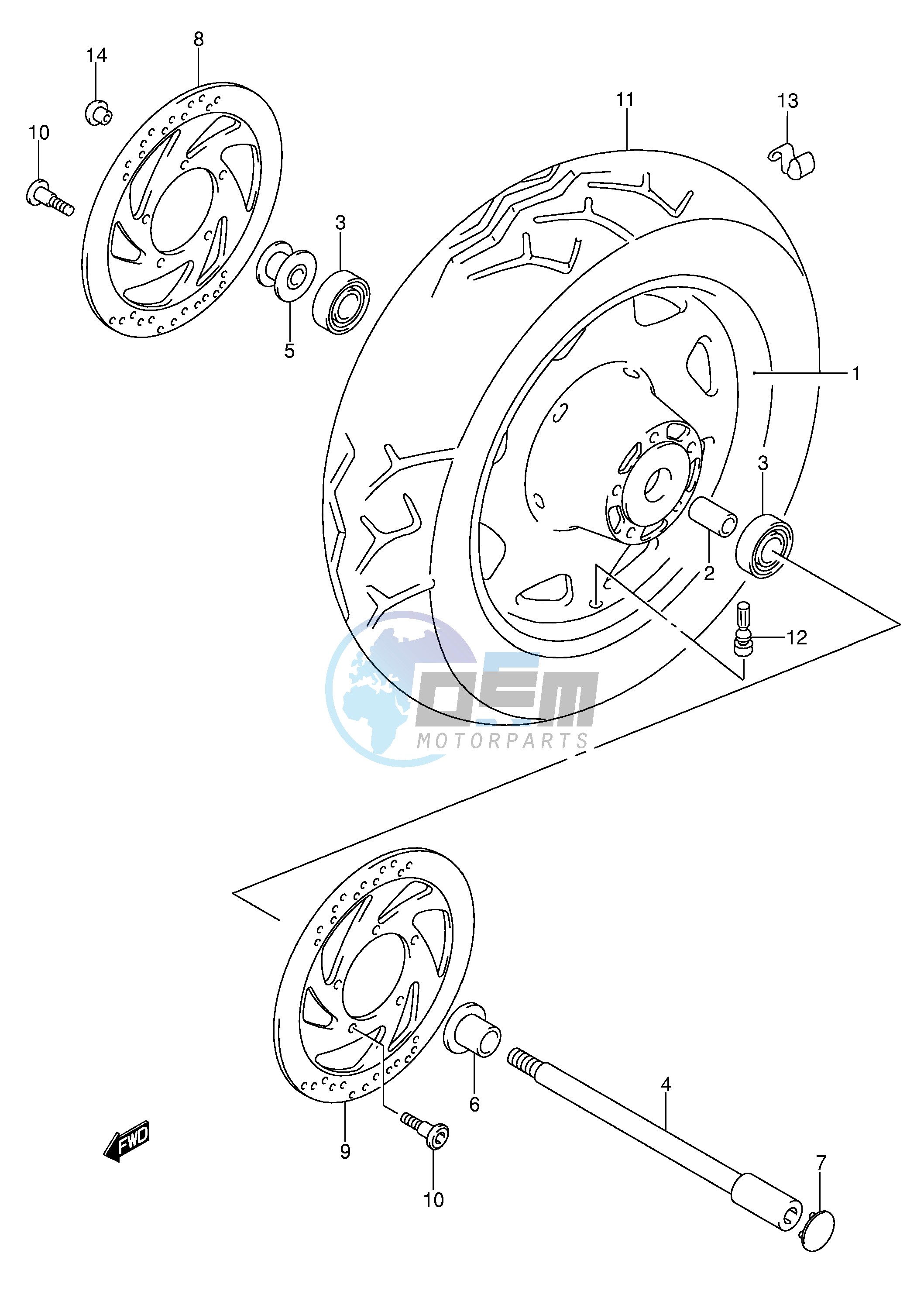 FRONT WHEEL