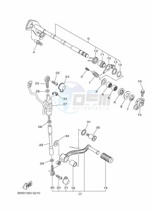 MT-10 MTN1000 (B67S) drawing SHIFT SHAFT