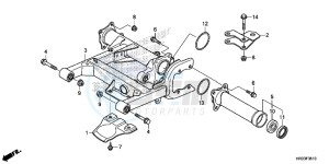 TRX420FM2E TRX420 Europe Direct - (ED) drawing SWINGARM