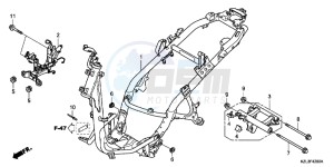 NSC110MPDE NSC110MPDE UK - (E) drawing FRAME BODY