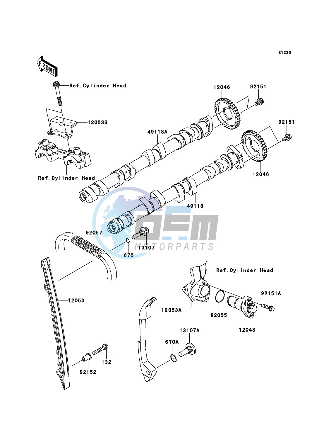 Camshaft(s)/Tensioner