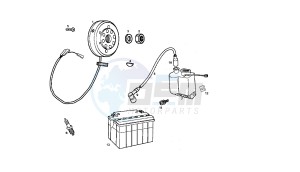 SENDA R X-TREM - 50 CC VTHSR1D1A EU2 drawing GENERATOR