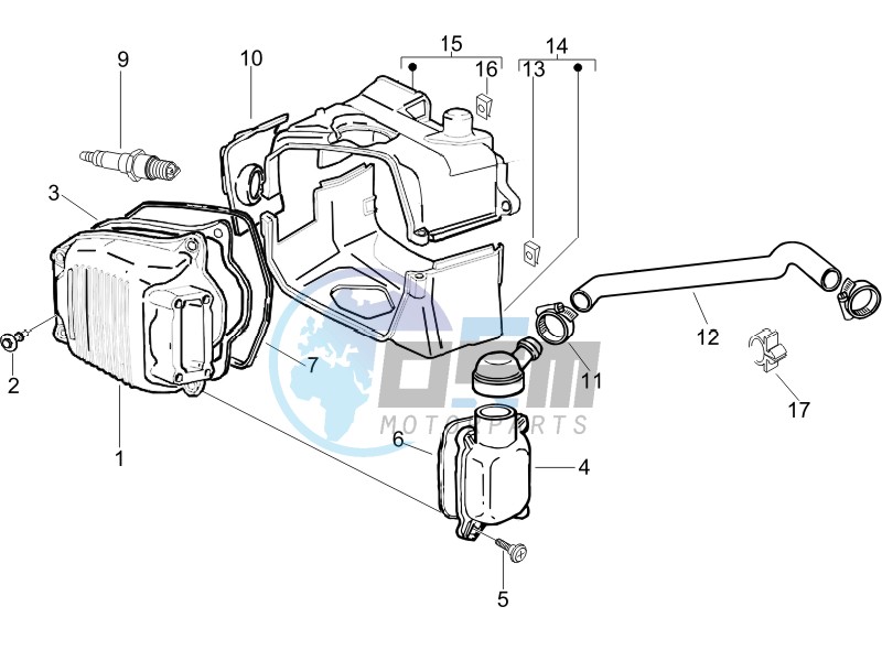 Cylinder head cover