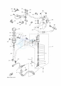 XTZ690D TENERE 700 WORLD RAID (BAG1) drawing REAR MASTER CYLINDER